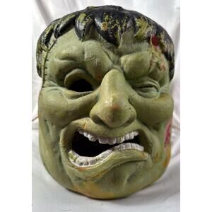 VTG Frankenstein Light Up Head Halloween Blow Mold 10’ Matrix Industries 1996